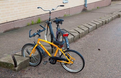Экологическая велосипедная стоянка для города